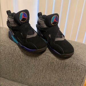 Toddler Jordan 8 Aqua